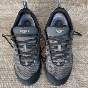 KEEN Terradorra II Women's Waterproof Hiking Shoes Raven/Rose Dawn Size 6